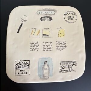 RAE DUNN. Cheese platter